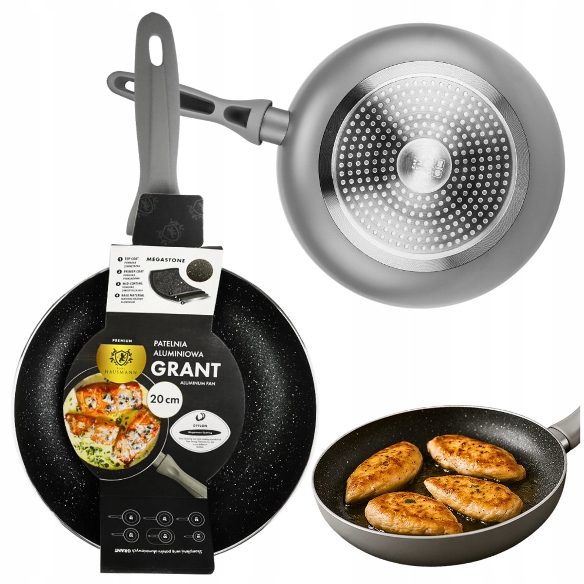 Karl Hausmann SUBSIDIE 20 cm - Inductie & Gas - Antiaanbaklaag