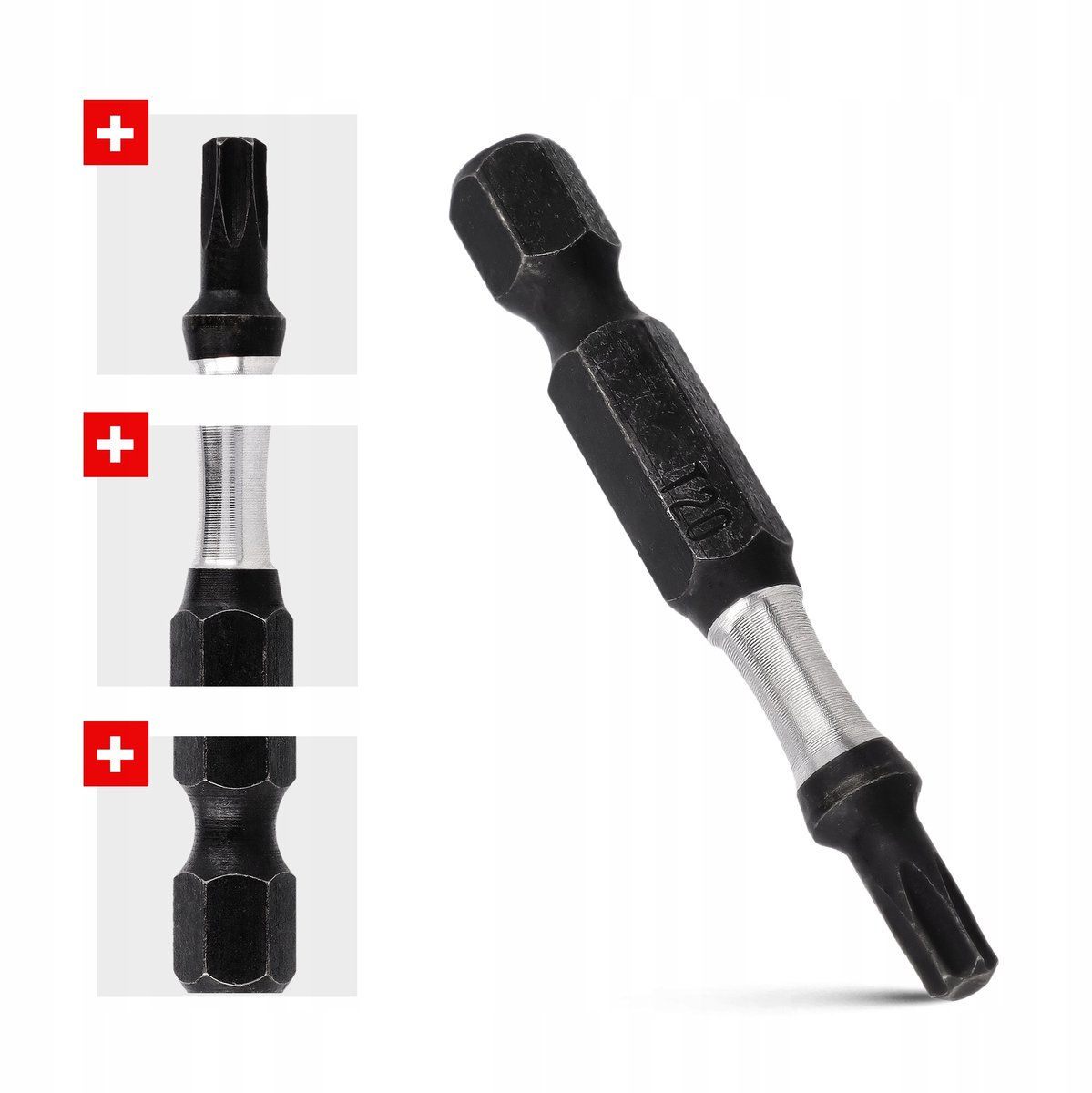 PRO Bitset TX20 x 50mm - 2 Stuks - RVS S2