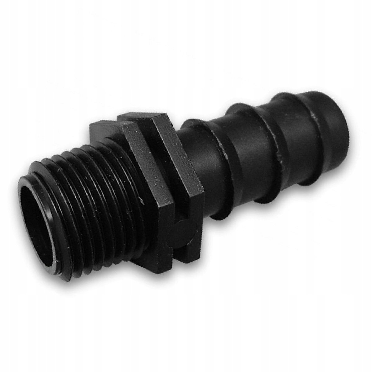 Bradas 1/2" Buitendraad Koppeling voor Druppelslang 16mm