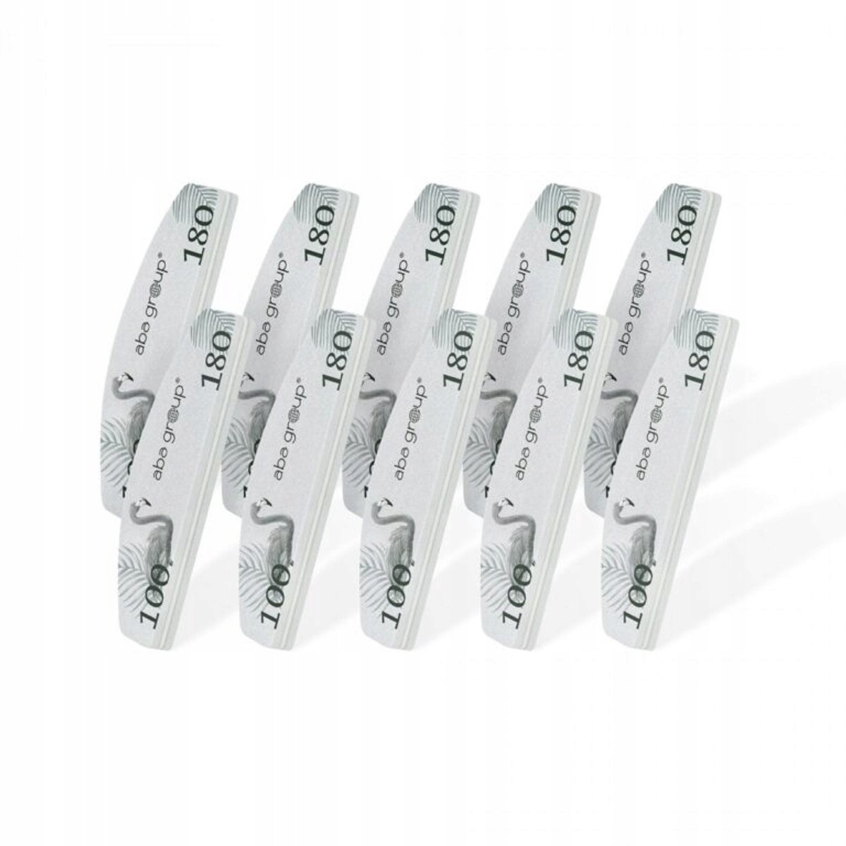 Sweet Mini Polijstblok 100/180 - Set van 10 - Professioneel Nagelvijlen