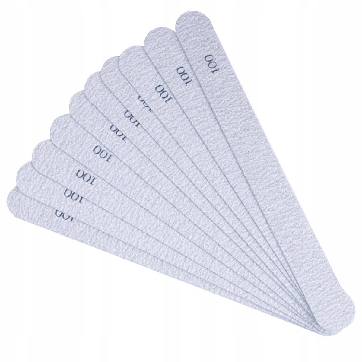 Zebra Schuurkapjes Vijl #100 - 10 stuks