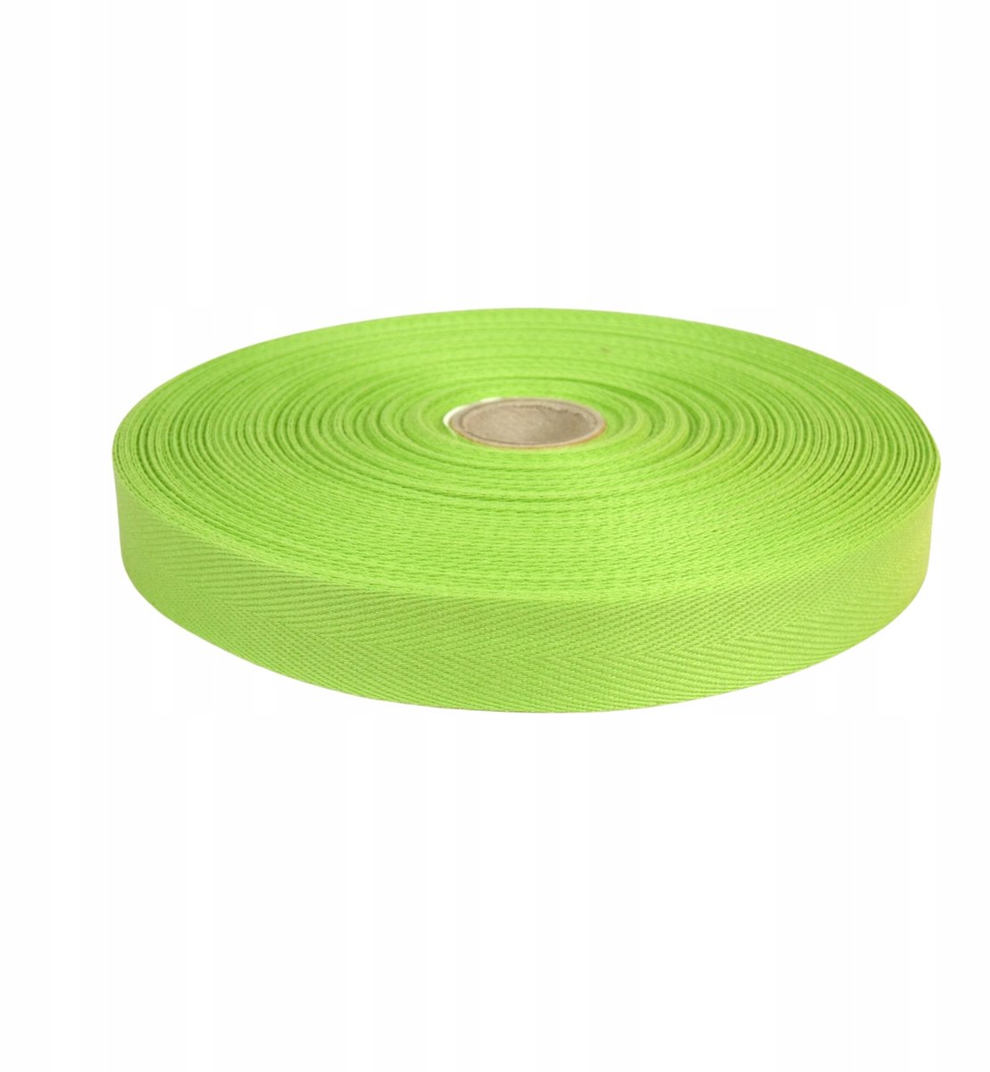 Ariadna Visgraat Band 20mm Katoen/Polyester - 50m Rol Groen