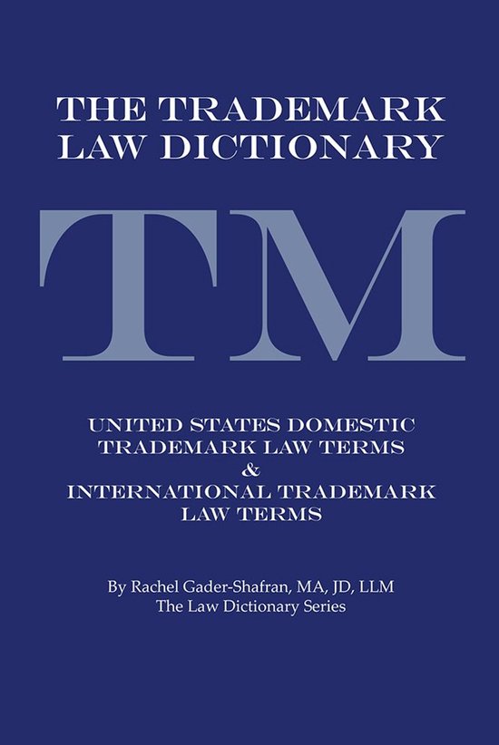 The Trademark Law Dictionary - cover