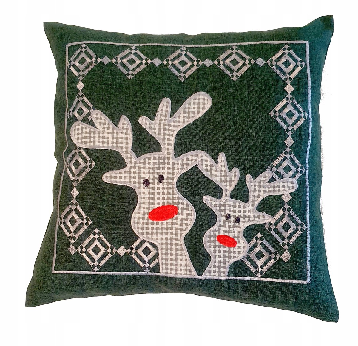 Kerst Kussenhoes 40x40cm - Winterdecoratie