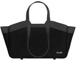 Cluse Grote Shopper Dames - Schoudertas - Canvas - Tote Bag Petite - Zwart