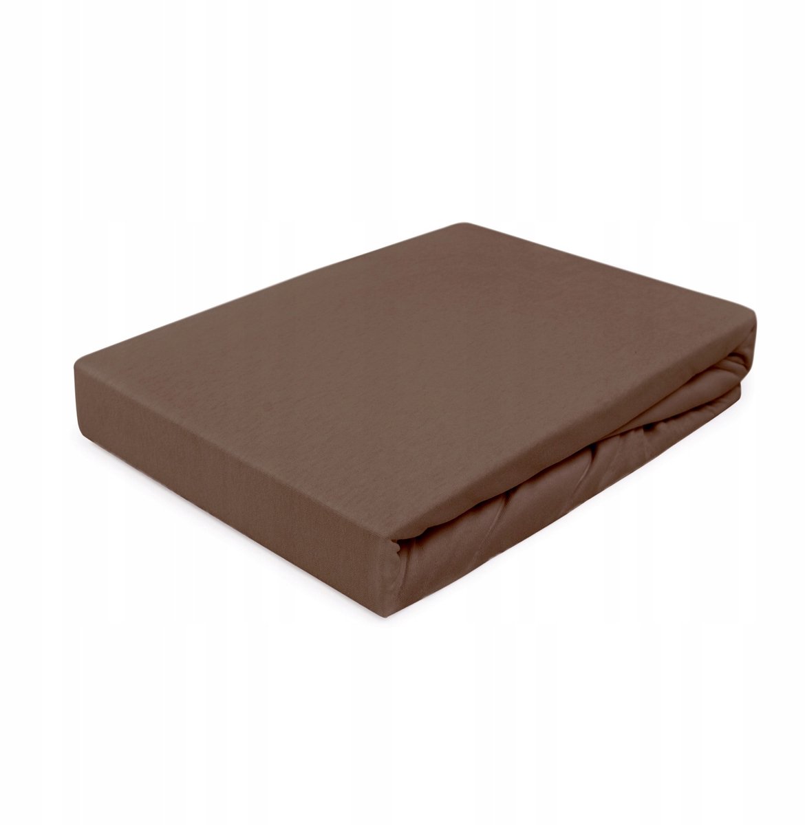 Jersey Hoeslaken met Elastiek 180x200cm - Chocoladebruin