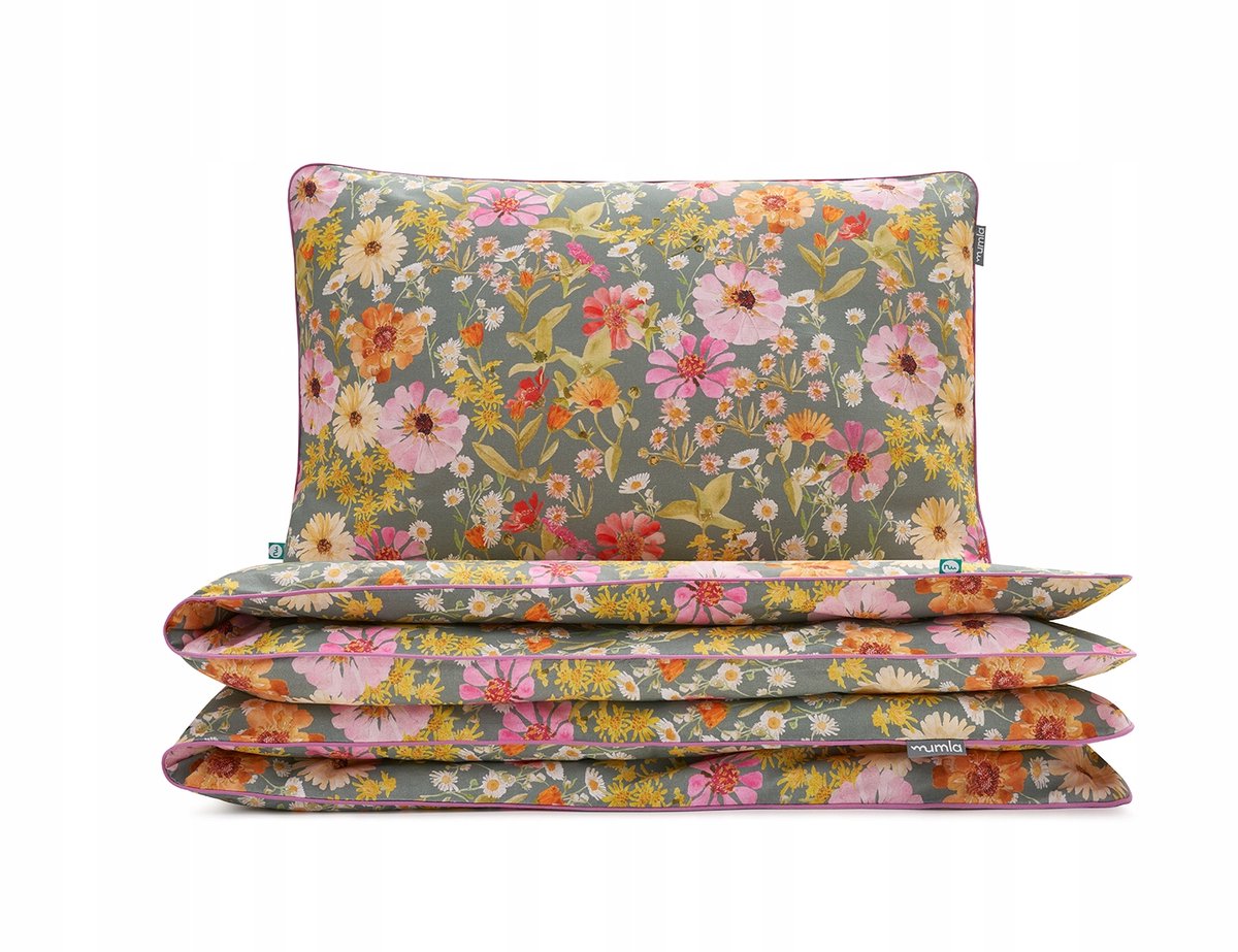 MUMIA Beddengoed Herfsttuin 140x200 cm Katoen met Kussensloop 60x50 cm