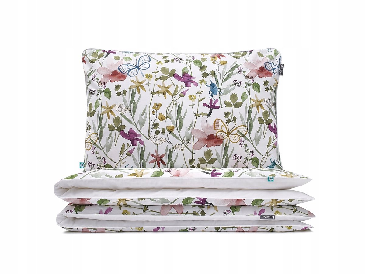 Babie Lato Beddengoed Set 200x200cm - 100% Katoen, Bloemendessin