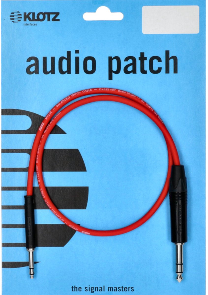 Klotz M4TS3-0060 Bantam TT Patch Cable 0,6 meter