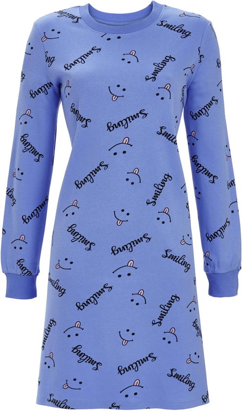 Ringella – Happy Look – Nachtkleed – 5511029 – Milky Blue – Maat 36