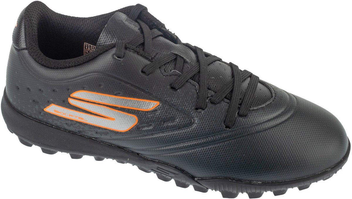 Skechers Razor 1.5 Jr Youth TF, voor een jongen, Zwart, Voetbalschoenen, maat: 38