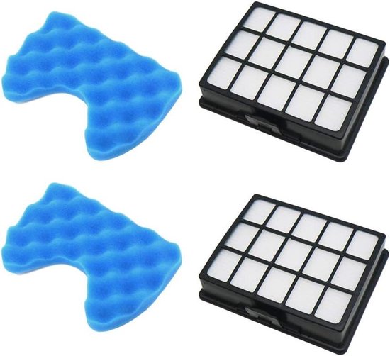 Brenzoos - Stofzuigerfilters vervangingsfilter - Set van 2 inclusief sponsfilter voor SC6520 SC6530 - Samsung DJ97-00492A