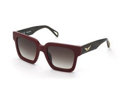 Zadig&Voltaire SZV420 02GH ROSSO PIENO LUCIDO 52/21/140 Vrouw Zonnebrillen