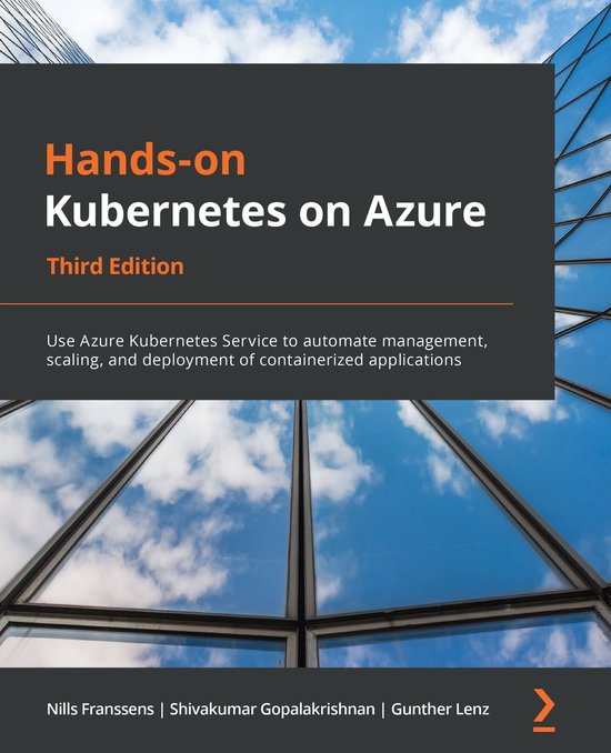 Hands-on Kubernetes on Azure, Third Edition - cover