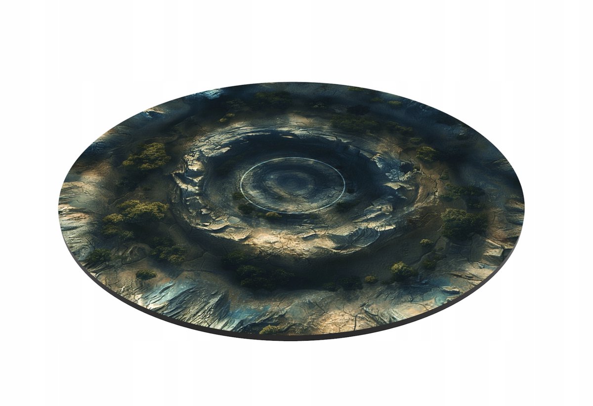 Speelmaty Age of Sigmar Marker 7,6" / 19,24cm - Berg Cirkel (1 Stuk)