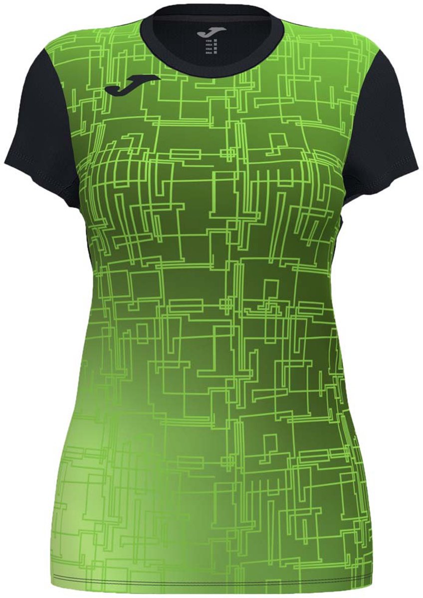 Joma Elite Viii T-shirt Met Korte Mouwen Groen,Zwart 12-14 Years Jongen