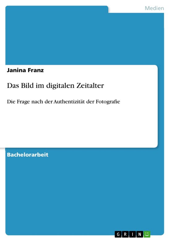 Das Bild im digitalen Zeitalter - cover