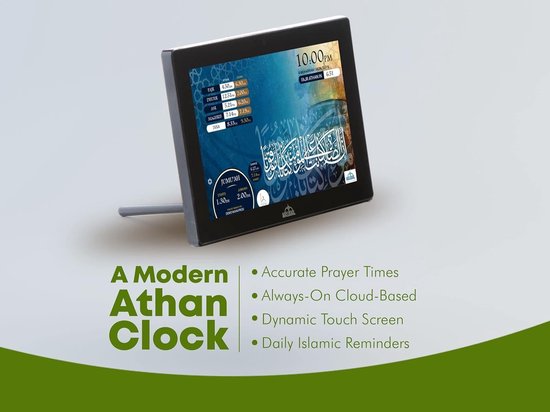 Moslim Azan Gebedsklok, LCD Automatische Islamitische Decoratieve Afstandsbediening