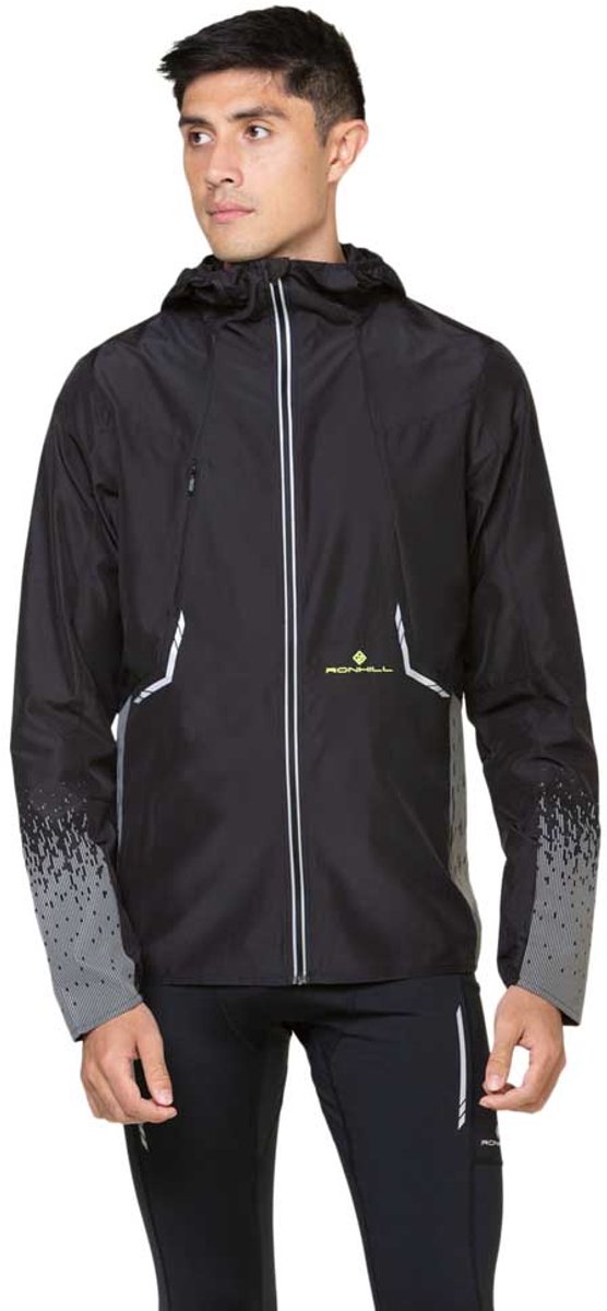 Ronhill | Men's Tech Reflect Jacket | Black/Reflect | M