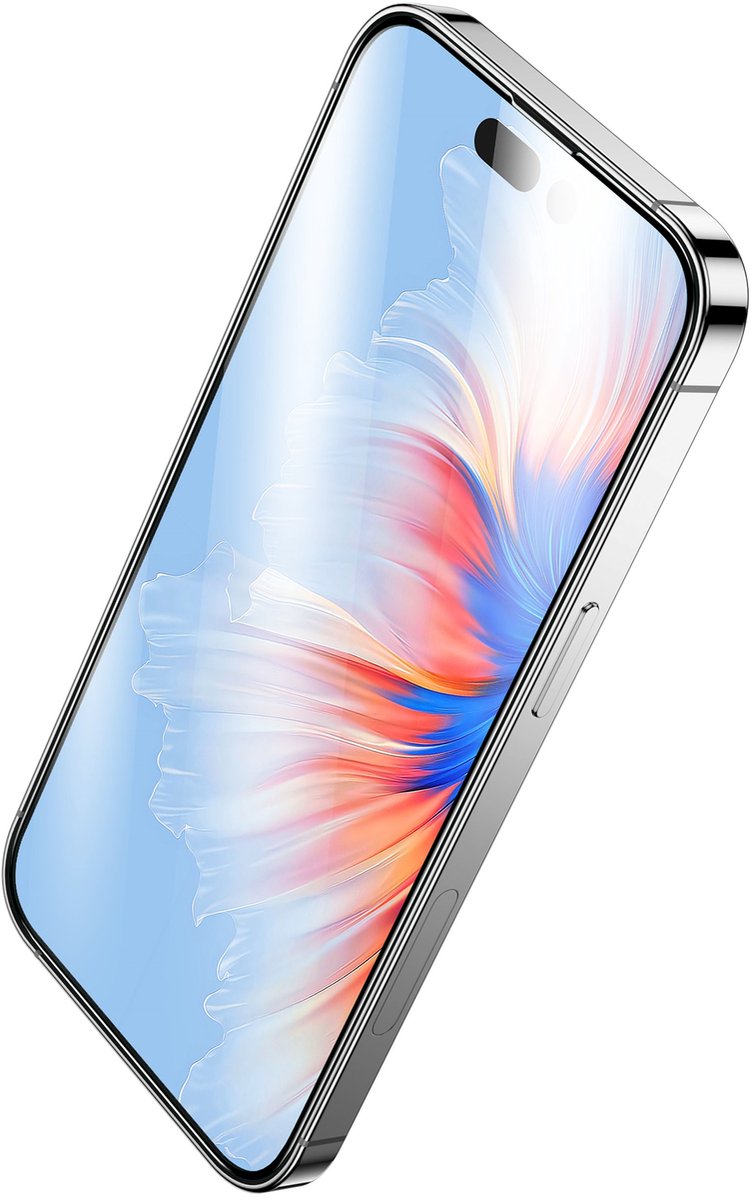 Rixus Clear HD Full Curved Edge Tempered Glass For Apple iPhone 16 Pro