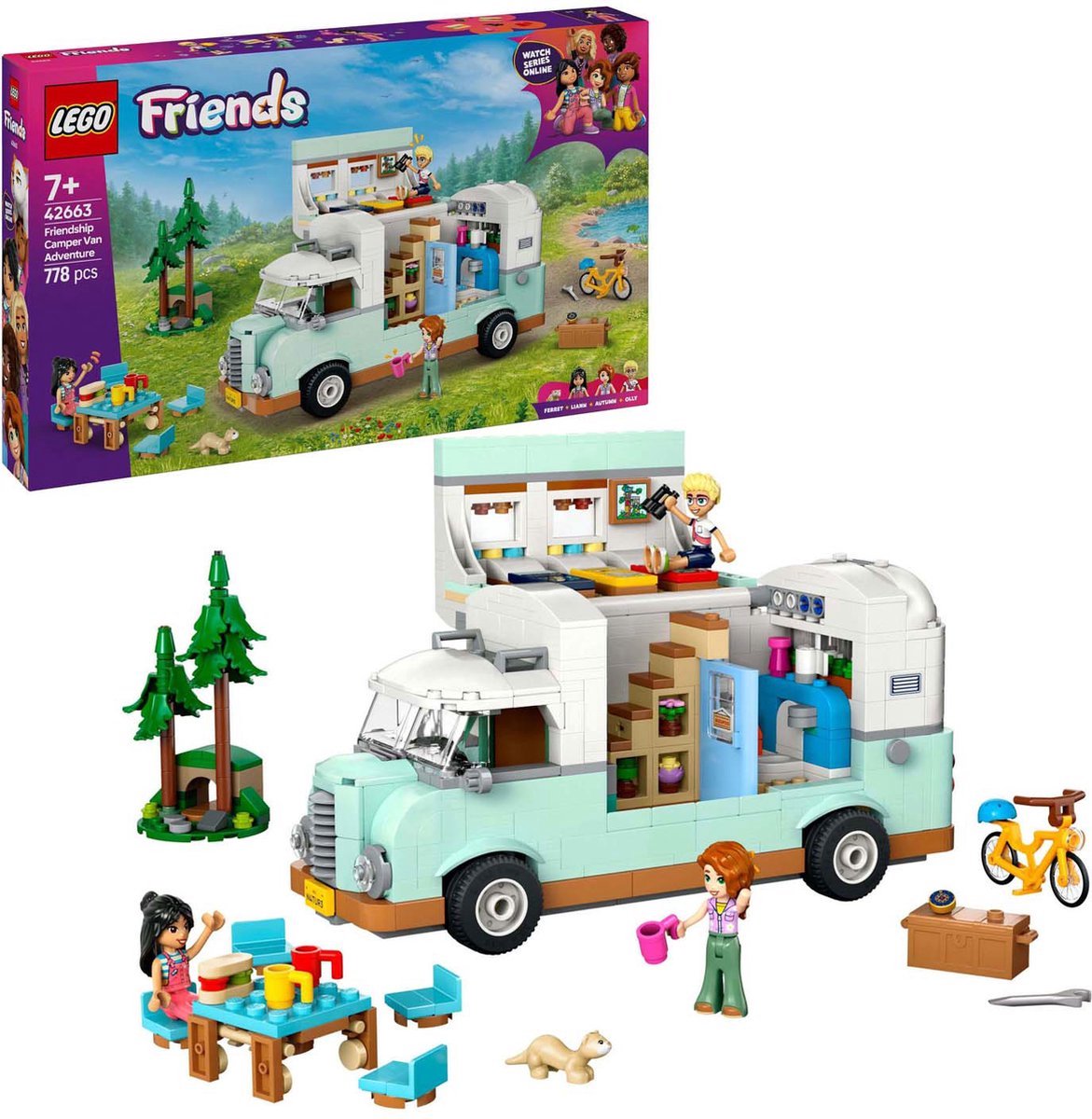 LEGO Friends Camperavontuur met vrienden - 42663 — afbeelding 15