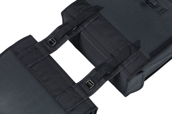 Basil Tour Dubbele Fietstas XL - 35 Liter - Zwart van Basil — afbeelding 4