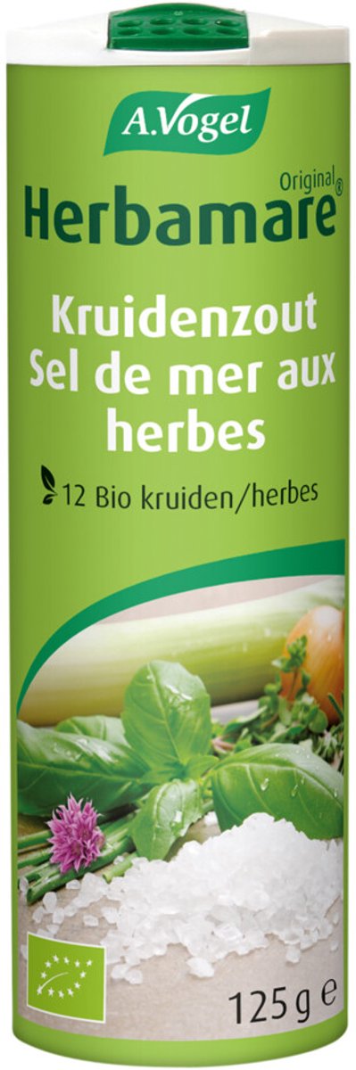 A.Vogel Herbamare Kruidenzout Biologisch - 3 x 125 gr - Voordeelverpakking