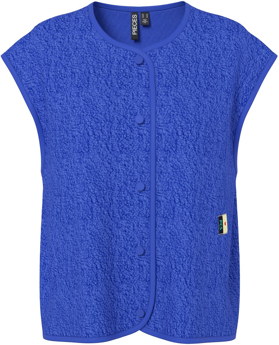 PIECES - PCKATTY TEDDY VEST BC - Dames - Gewatteerde jassen