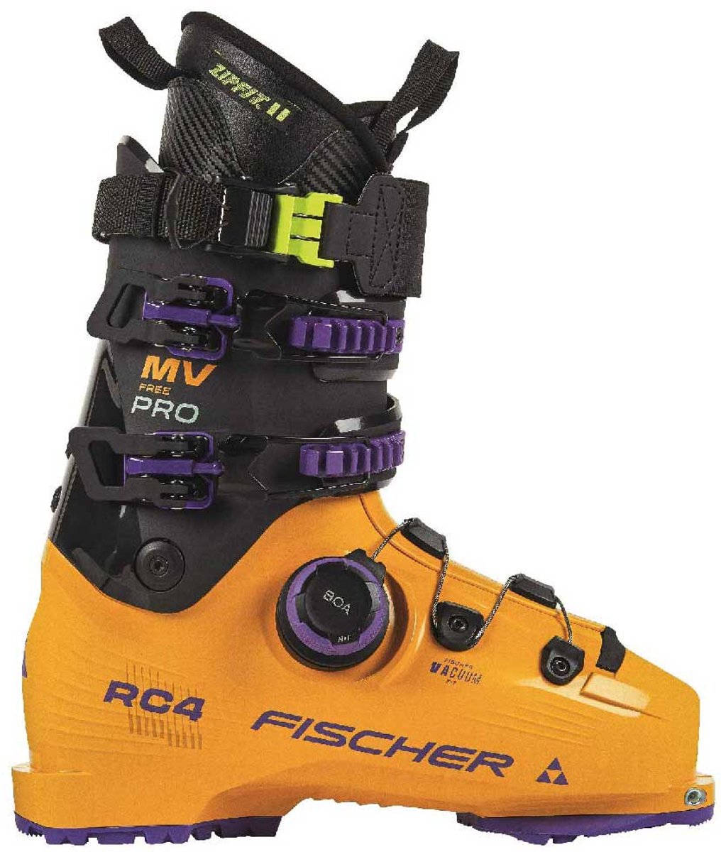 Fischer Rc4 Free Pro Mv Vac Boa Alpine Skischoenen Oranje 28.5