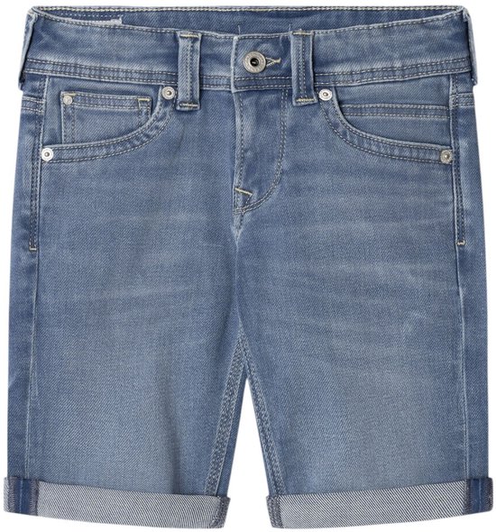 Pepe Jeans Dames ontspannen korte Mw Shorts, blauw (Denim-HT1), 33W, Blauw (Denim-ht1), 33W