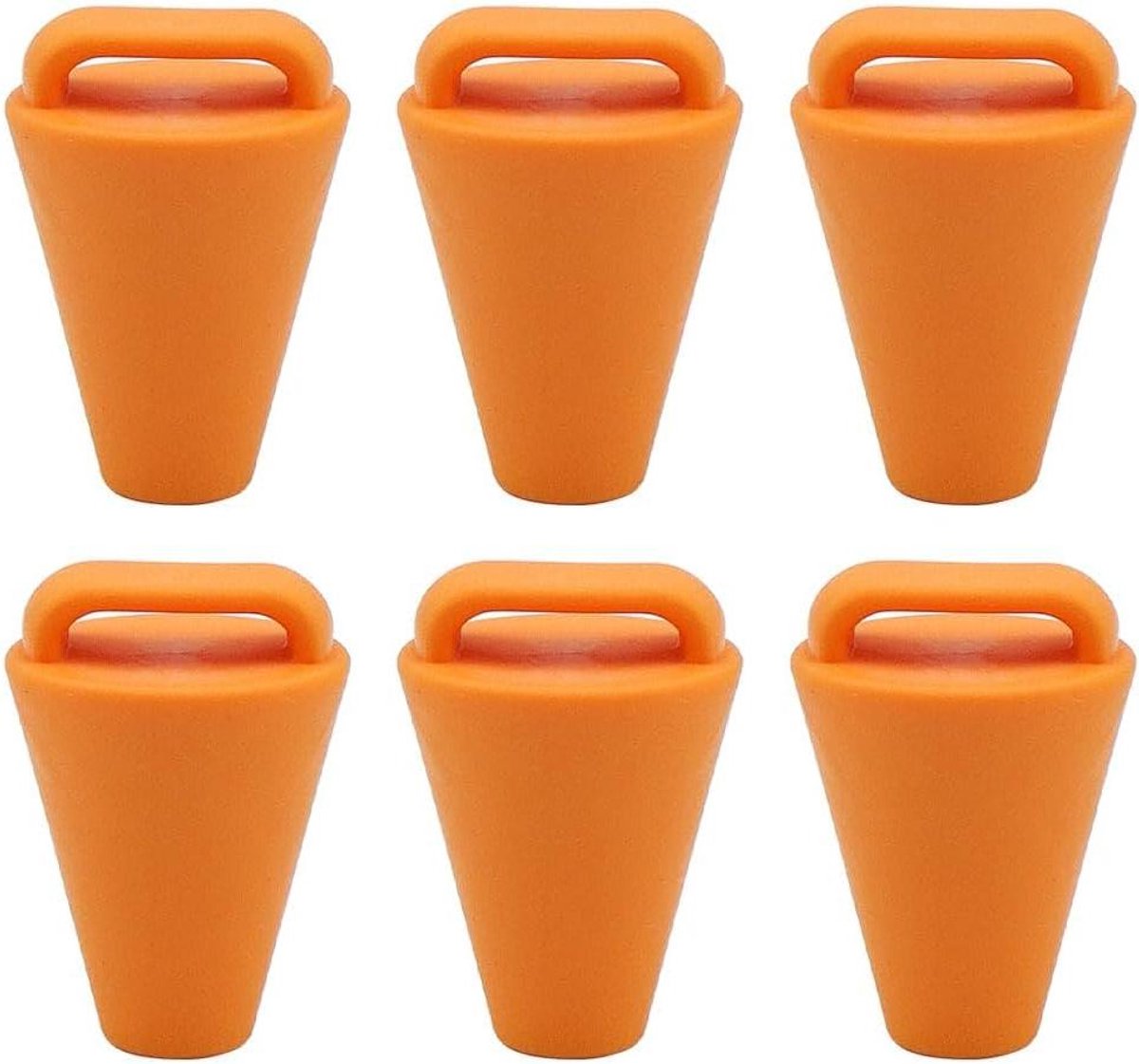 Allecto plus - 6-delige kajak-cupper-stopset, TPE-kajakgaten, stopper-opening met handgreep