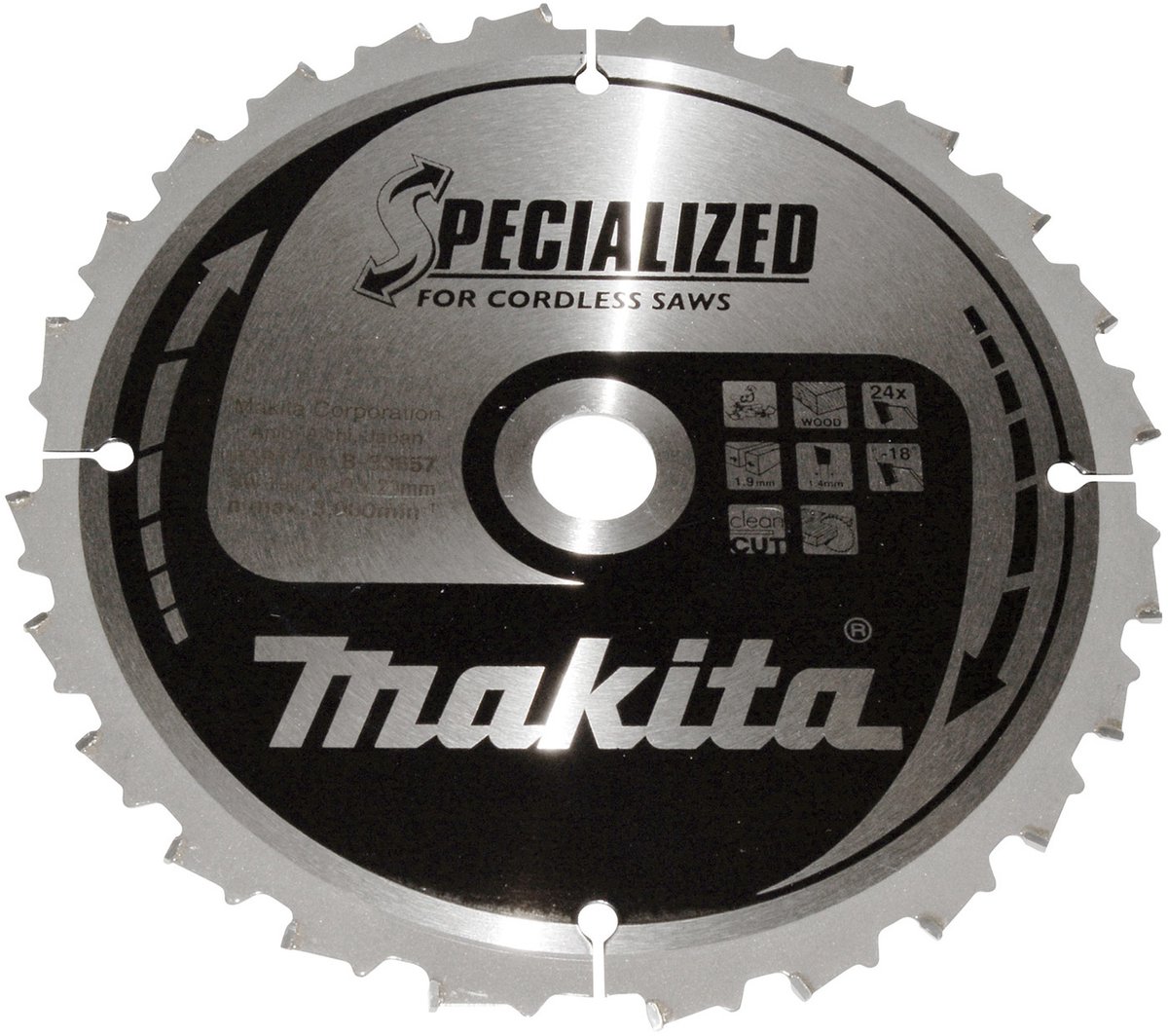 Makita SPECIALIZED Zaagblad 190x20x24T - B-33657