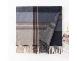 Sjaal - 50*200cm - Warme halssjaal - Omslagdoek - Warme sjaal - Kwastjesjaal - Warm en zacht - Dikke deken - Unisex - Lente en zomer kamer met airconditioning Sjaal - Comfortabel en intiem - Herfstuitje Sjaal - Koude winteruitje Sjaal