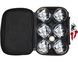 HOME It® Petanque Set - Complete Set met 6 Metalen Ballen en Tas