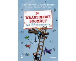 Omslag van De waanzinnige boomhut - De waanzinnige boomhut van 156 verdiepingen