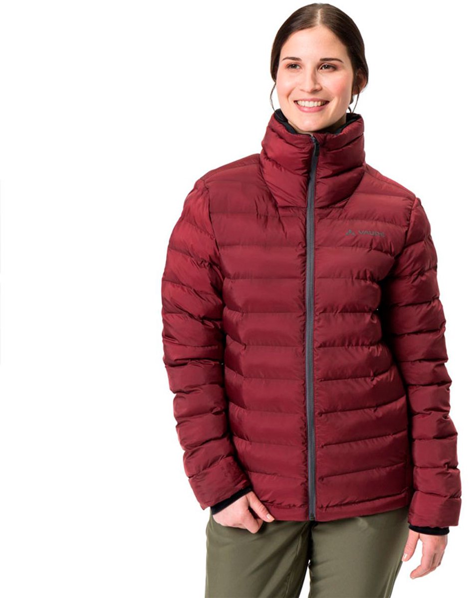 Vaude Mineo Padded Jas Rood 38 Vrouw