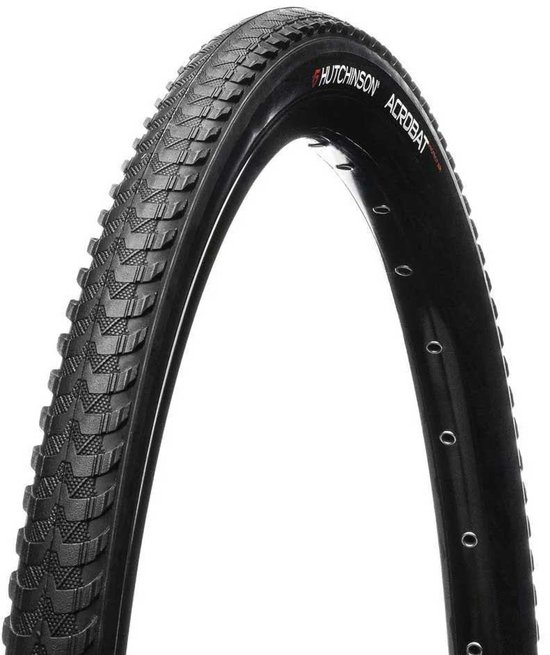 Hutchinson Acrobat Mono-compound Protectair 700c X 37 Stevige Urbanband Zwart 700C x 37