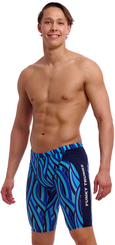 Funky Trunks Training Jammer Blauw AUS 34 Homme