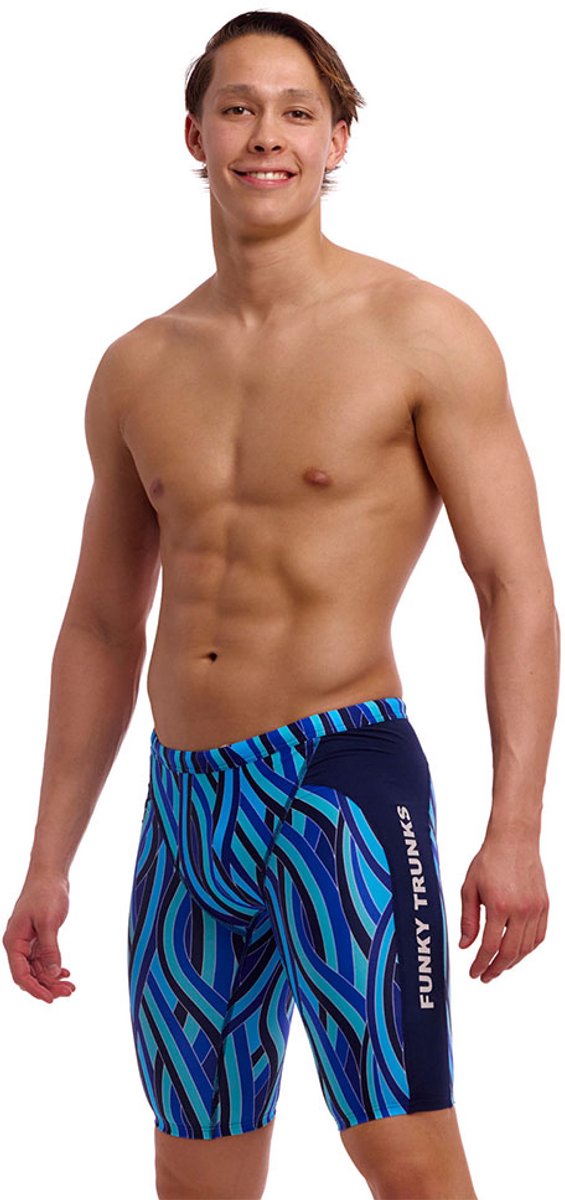 Funky Trunks Training Jammer Blauw AUS 34 Man
