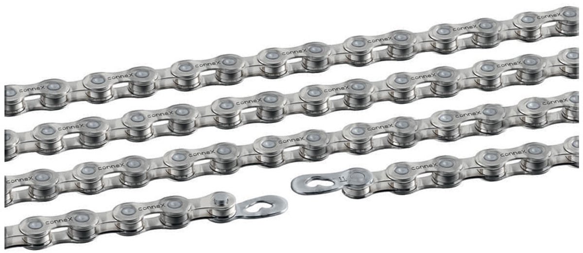 Connex Wax 11s Sw Ketting Zilver 126 Links