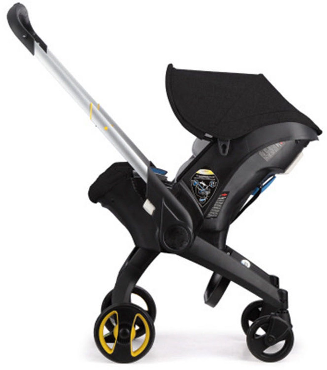 Multifunctionele 3-in-1 Kinderwagen Autostoel & Buggy - Luxe Zwart Design - Nieuwste Model Voor Baby's