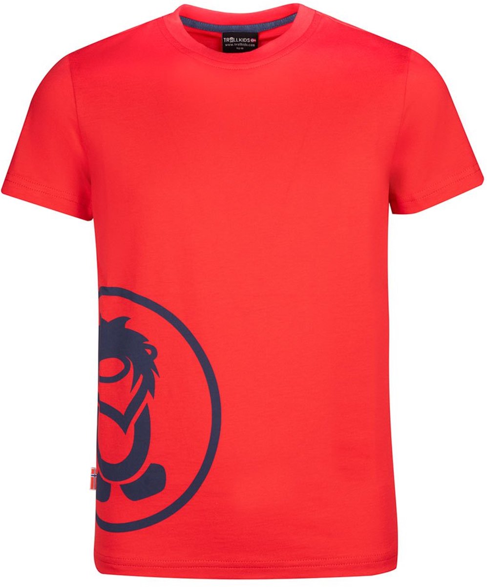 Trollkids Kroksand T-shirt Met Korte Mouwen cm Kinderen Blauw