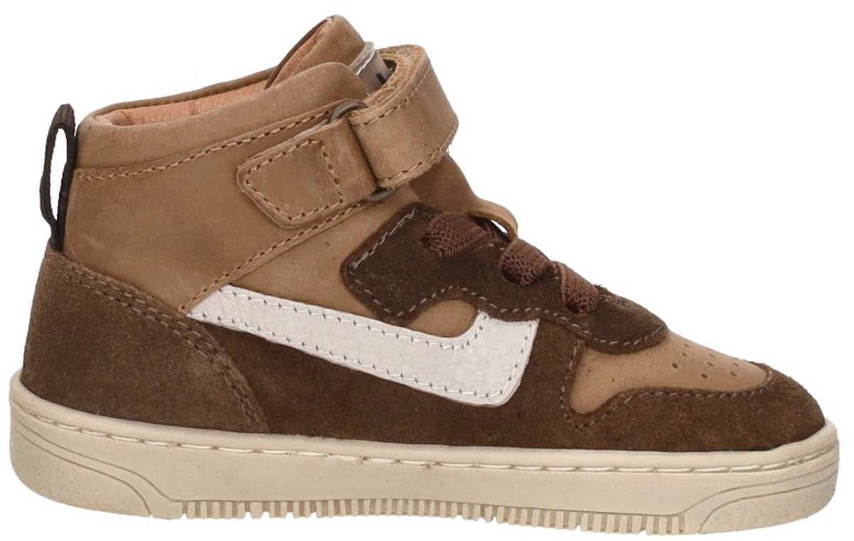 KEQ Jongens Baby schoentjes Jongens Baby schoentjes - Cognac - Maat 22