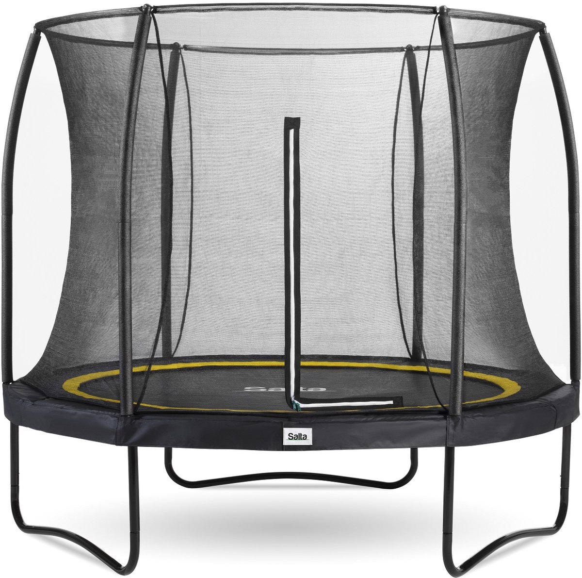 Salta Comfort Edition - ø 153 cm - Ronde trampoline met veiligheidsnet - Zwart - Mini/Kleine trampoline voor kinderen — afbeelding 12