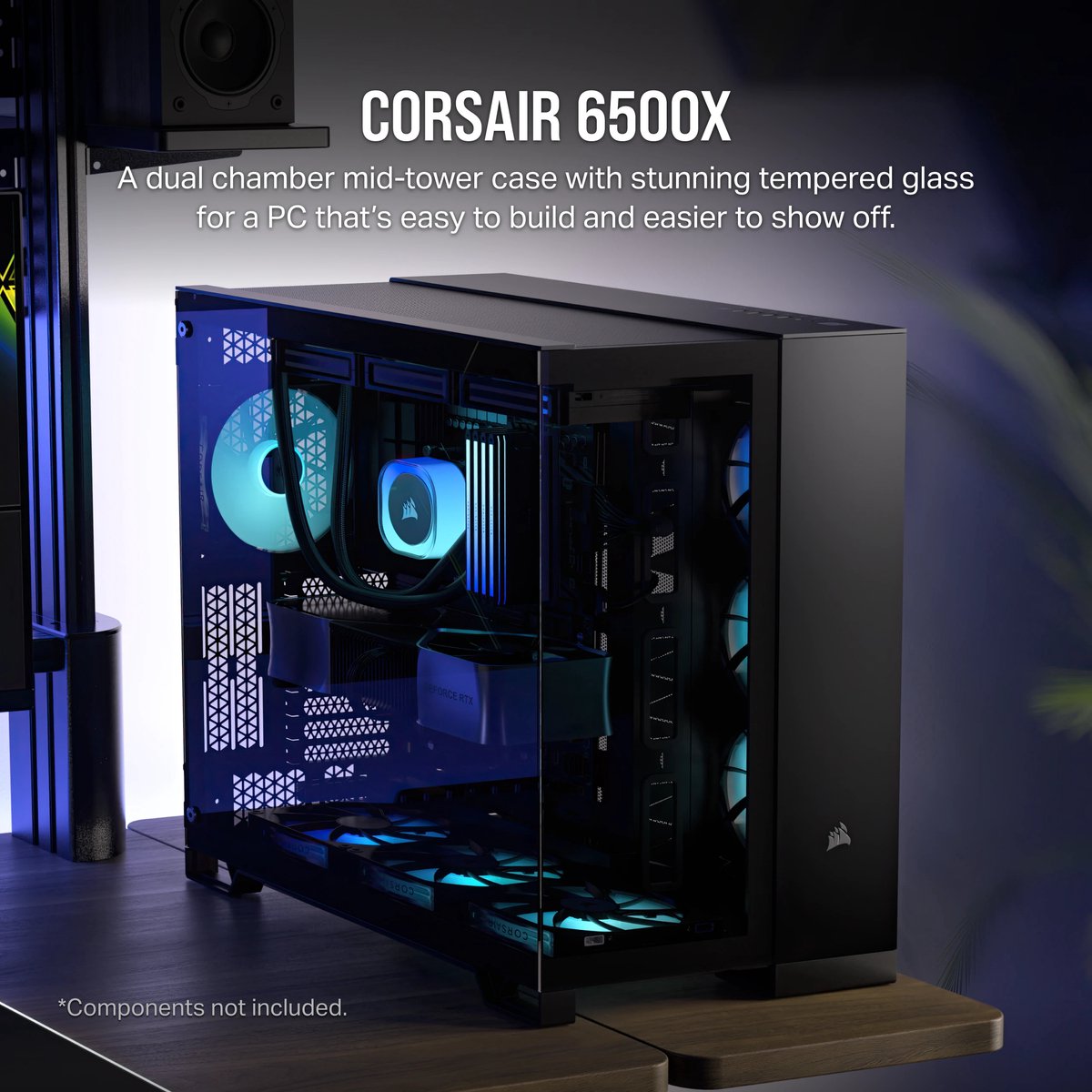 Corsair 6500X Midi Tower Zwart behuizing - afbeelding 10