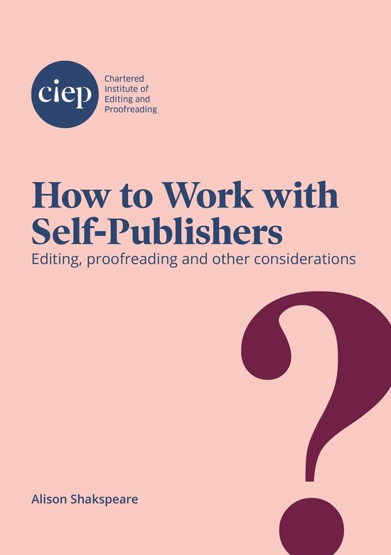 How to Work with Self-Publishers - cover