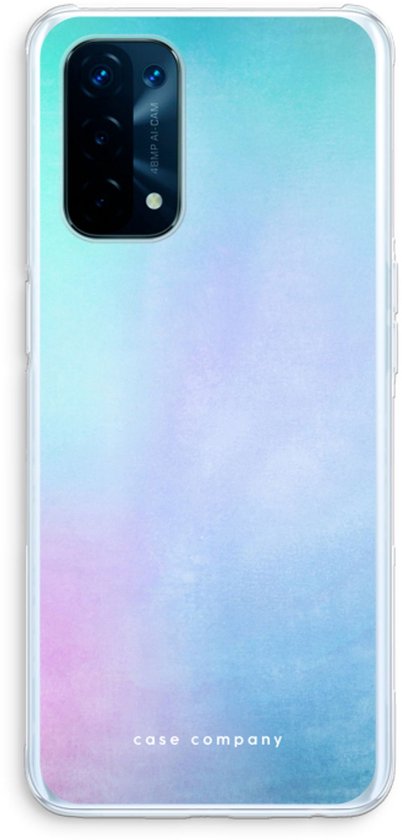 Case Company® - Coque Oppo A74 5G - Brume pastel - Coque de téléphone souple - Protection sur tous les côtés et bord de l'écran