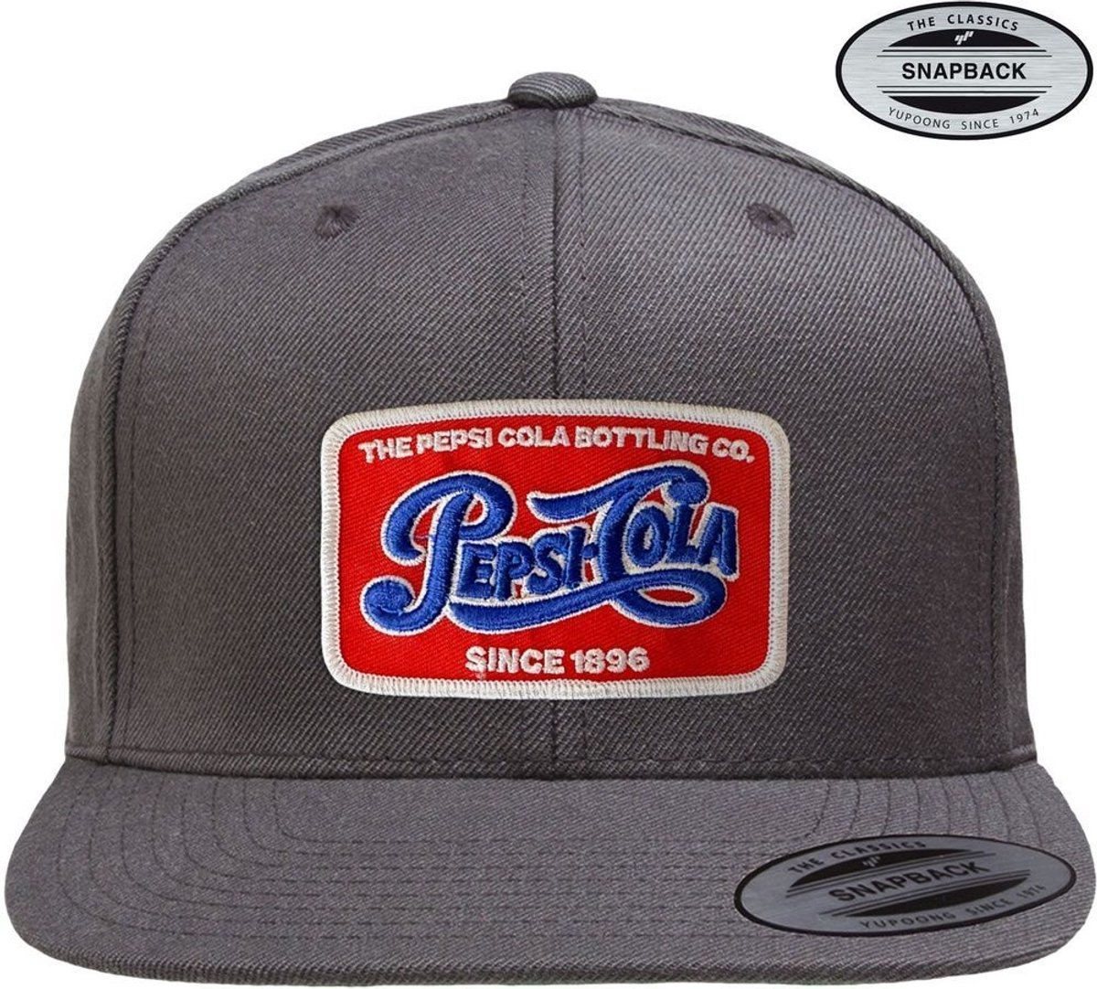 Pepsi Retro Patch Snapback Cap IMG-91-PEPS9903-CB29 DarkGrey