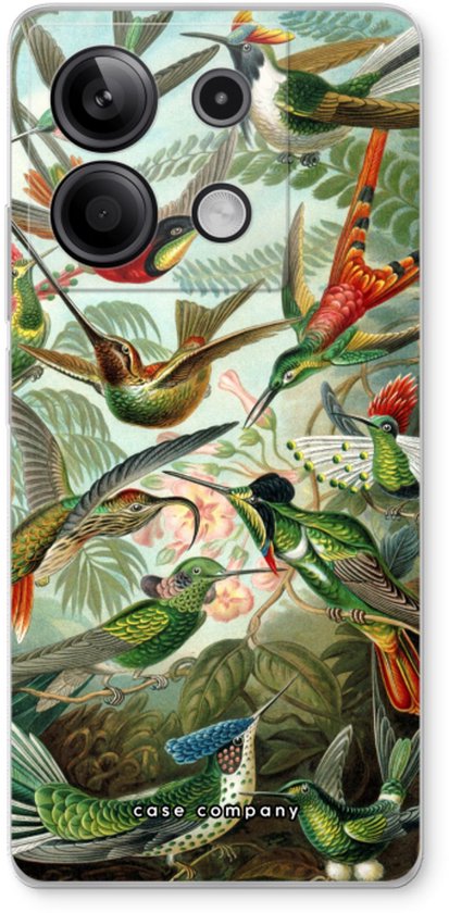 Case Company® - Coque adaptée pour Xiaomi Redmi Note 13 5G - Haeckel Trochilidae - Coque de téléphone souple - Protection sur tous les côtés et bord de l'écran