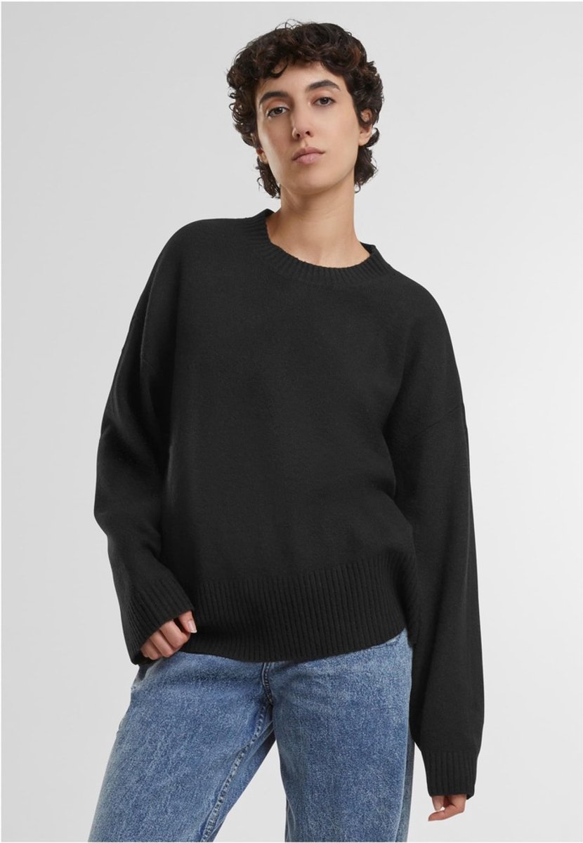 Urban Classics Soft Oversized Sweater/trui M Zwart